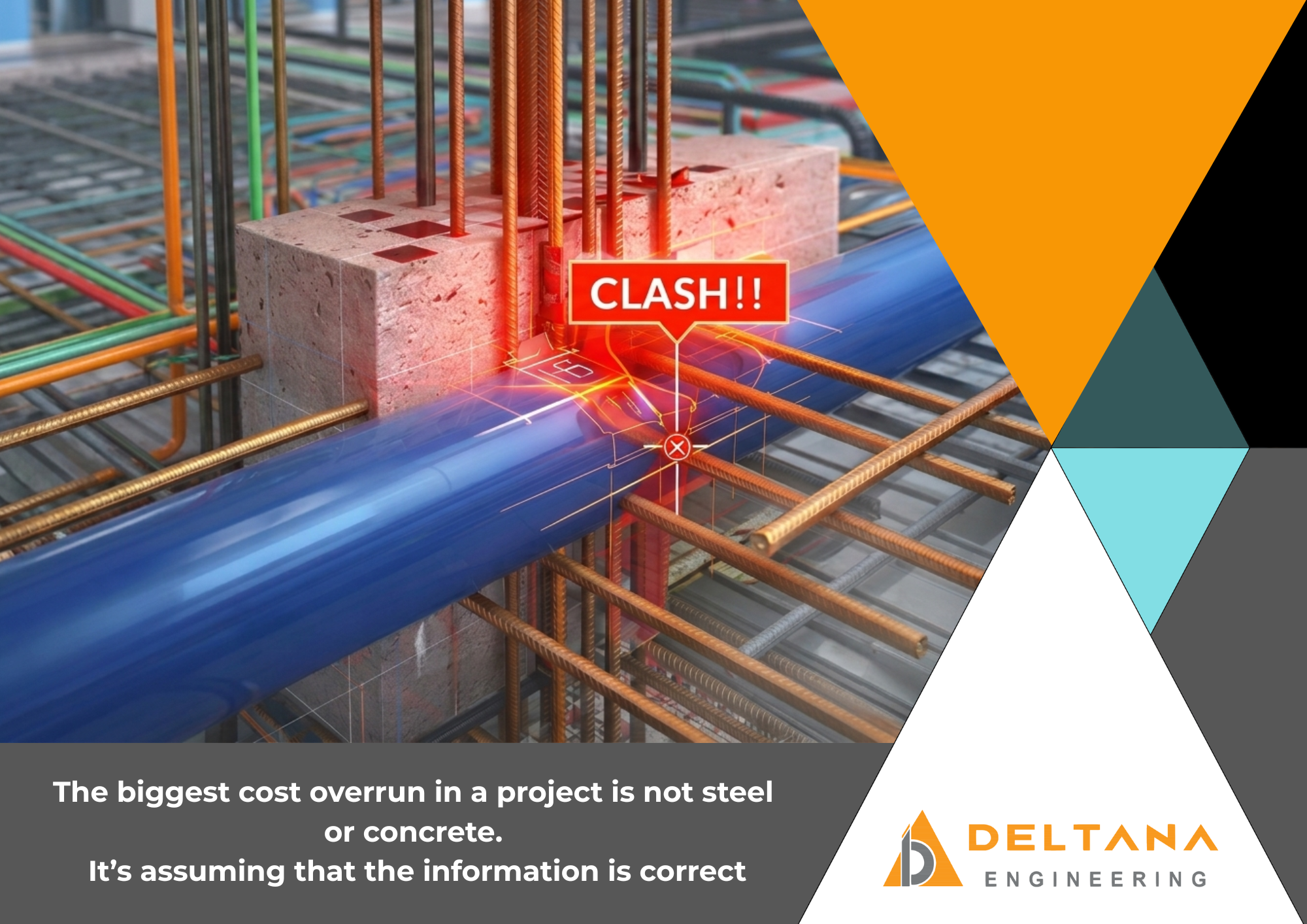 The biggest cost overrun in a project is not steel or concrete